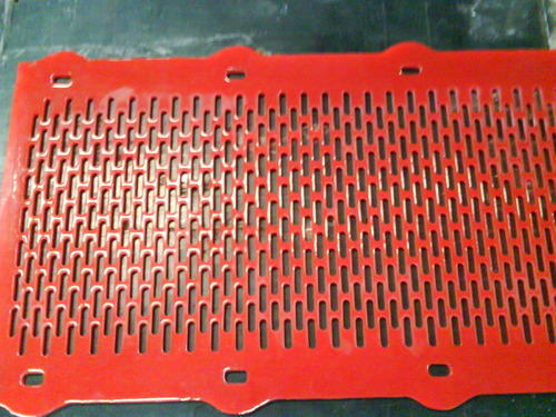 red polyurethane flip flow screens for mining applications